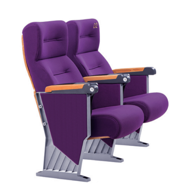 Two Seaters Auditorium Chair W/O Writing Pad - Image 4