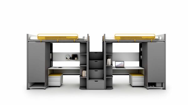 Student Apartment Bunk Bed With More Colors For School - Image 2