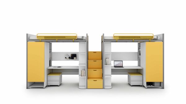 Student Apartment Bunk Bed With More Colors For School - Image 3