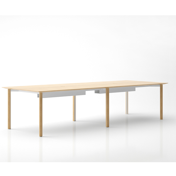 6–8 Seater Meeting Room Table | Commercial MDF Tabletop - Image 2