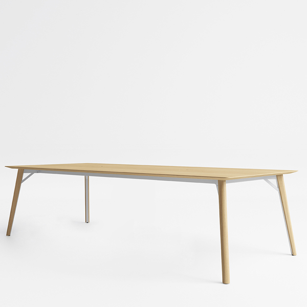 6–8 Seater Meeting Room Table | Commercial MDF Tabletop - Image 3