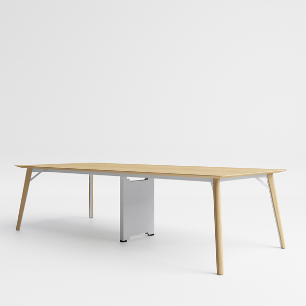 6–8 Seater Meeting Room Table | Commercial MDF Tabletop - Image 5